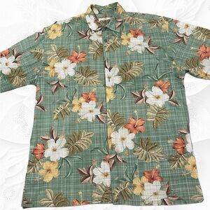 Campia Moda Men’s Regular Fit Short Sleeve Button Down Hawaiian Shirt. NWOT.